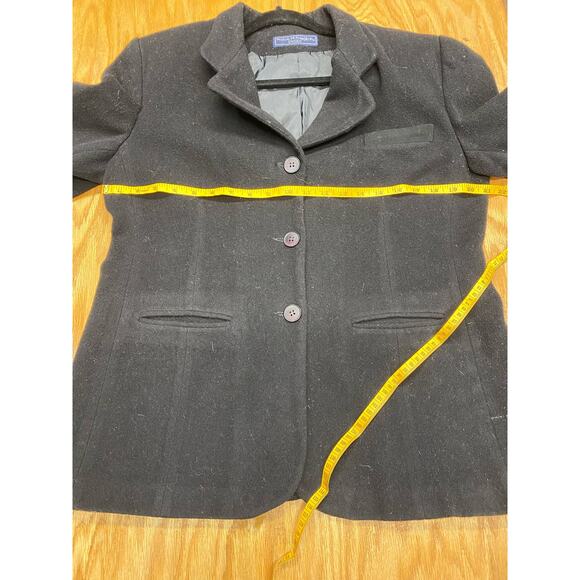 Vintage Norton McNaughton Petite black blazer (b43) - Picture 10 of 12